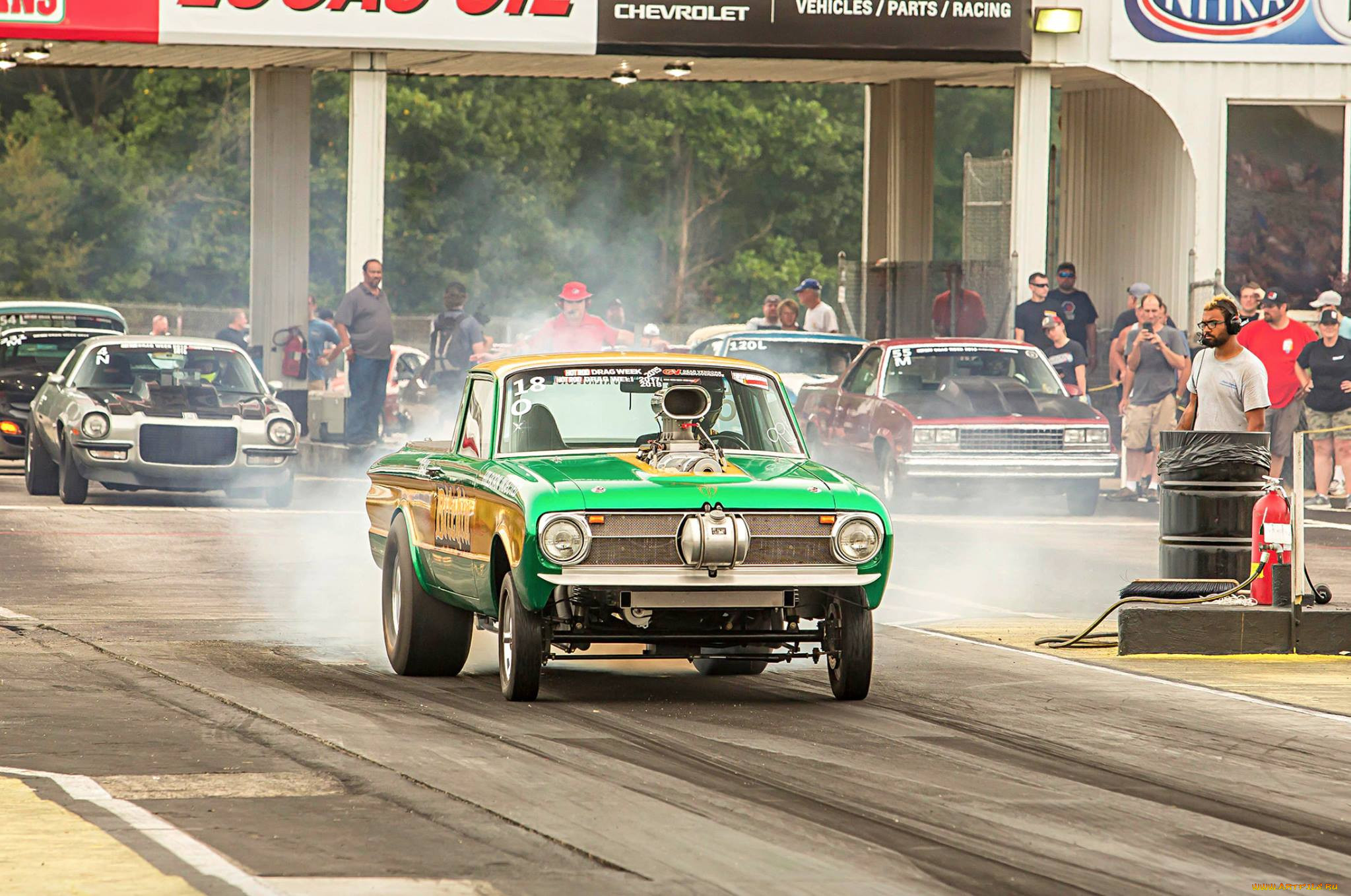 , drag racing, ford, falcon, pickup, dragster